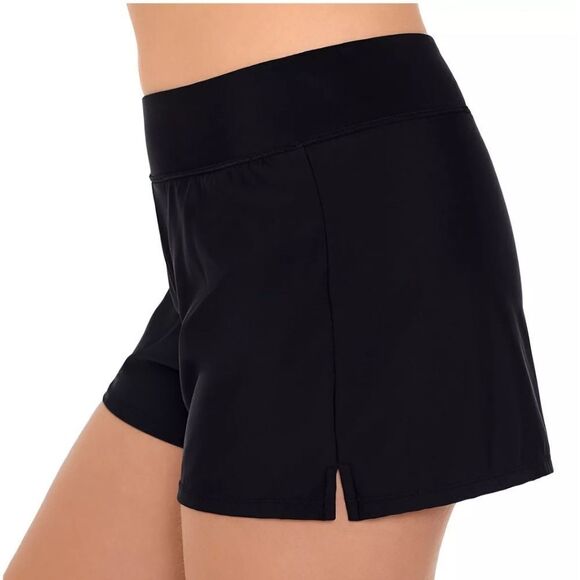 Swim Solutions Pull-On Swim Shorts sz 8 - Picture 2 of 12